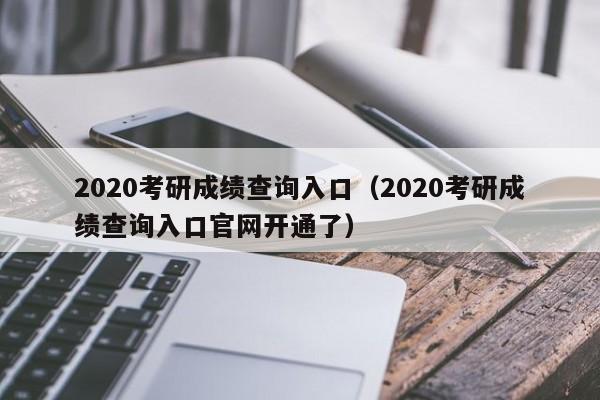 2020考研成绩查询入口（2020考研成绩查询入口官网开通了）